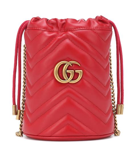 marmont mini bucket bag gucci|gucci marmont belt bag large.